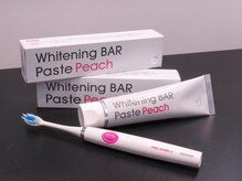 ホワイトニングバー 福島店/自社開発の歯磨き粉