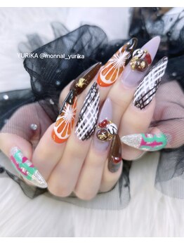 モナールアンド(MONNAL&)/チョコレートネイル