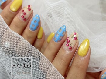 アクロネイル アンド アイ(ACRO NAIL&EYE)/さくらんぼネイル
