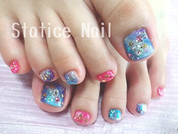 スターチス ネイル(Statice Nail)/フット ゴージャス