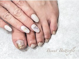 Beaut Butterflyデザインネイル
