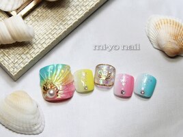 フット人魚の鱗♪【定額￥9350】