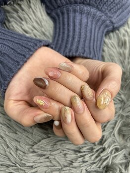 ルプリュシュ ルフレ(Le plus reflet)/ニュアンスネイル♪