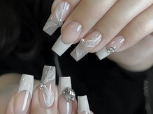 モルフォネイル(Morpho nail)/#ワンホンネイル #キラネイル
