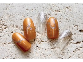 ニュアンスキラキラネイル