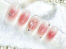 【010】可愛いワンホンネイル