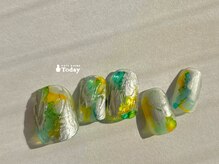 ネイルサロン トゥデイ 心斎橋店(Today)/Simple plus art¥9300→¥5800