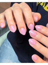 えむねいる(m.nail)/ピンク／ツヤ