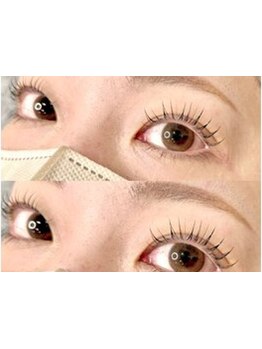 目の形にあったエクステ提案が得意