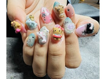 アニメネイルデザイン