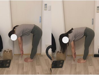 ピラティストトヤセ 堺東店/整体×ピラティス後のアフター◎
