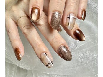 エーネイルルーム(A.Nail.room)/マグチェックネイル