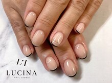 ネイルスタジオ ルキナ(LUCINA)/H-626大人上品スキニーフレンチ
