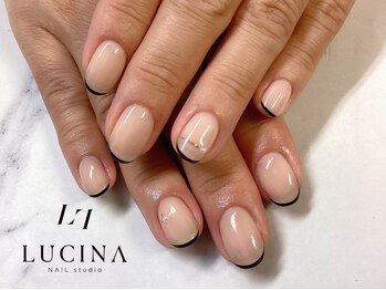 ネイルスタジオ ルキナ(LUCINA)/H-626大人上品スキニーフレンチ