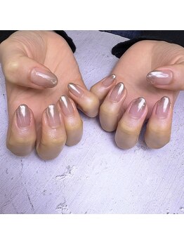 エムズネイル(M’s NAIL)/ミラーグラデーション☆