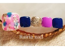 ライリアネイル(Rairia nail)/ニュアンスフットネイル