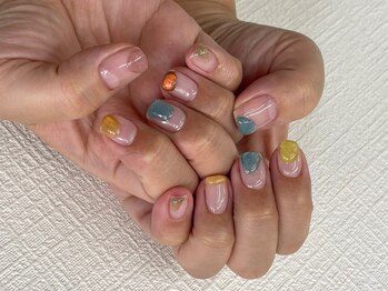 リット バイ セブンルックス 大宮東口店(Lit by 7LOOKS)/90分アート/8000/持ち込み