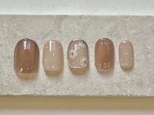 カラ ネイル 中津店(calla nail)/お花×ドット