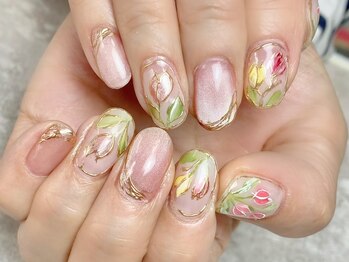 ラヴィネイル(La Vie Nail)/季節のアート/春ネイル/春アート