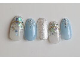 押し花ネイル