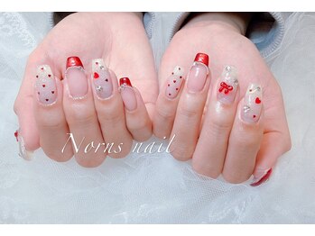 クリスマスネイル