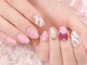 ネイルサロン パリスピンク(paris pink)の写真/口コミ高評価◎自分史上１番可愛い指先に♪《可愛さ×モチ》両方叶う!自爪に負担をかけないフィルイン使用!