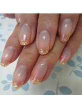 ネイルサロン ラ メール(Nail Salon La mer)/【ジェル】　ラメグラ