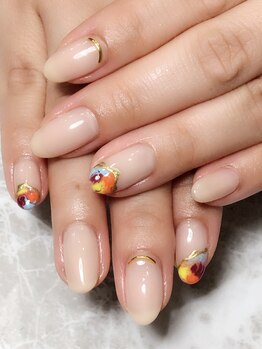 レディグリッター(Lady glitter)/カラフルマーブル