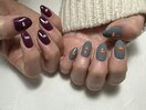 アシンメトリーネイル