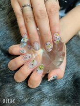 ドリームネイル(Dream Nail)/ユニコーンマグネット＋ストーン