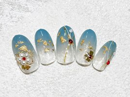 お正月&成人式に和柄ネイル