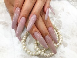 長さ出しロングネイル♪