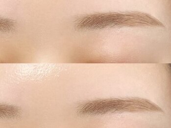 カリスコスミックビューティー 渋谷店(Charis Cosmic Beauty)の写真/【眉毛の形・量でお悩みの方へ】自眉を活かした自然な仕上がりで垢抜け感＆清潔感のある好印象な目元に!!