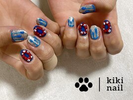 ミャクミャクネイル/万博ネイル