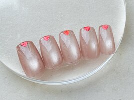 うるまぐ×ハートホロネイル