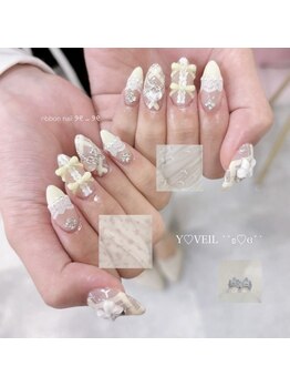 ワイベール 心斎橋店(YVeil)の写真/【経験豊富×高技術ネイリスト在籍◎】シンプルならではの美しい輝きを★こだわりのカラー・美フォルム♪