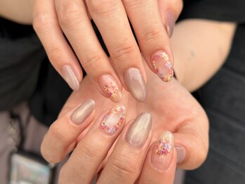 カットスタジオ ジー(cut studio g.)の写真/《トレンド感&ナチュラルを両立☆》選べる定額メニューあり◎お財布に無理なく、いつでも素敵なネイルを♪