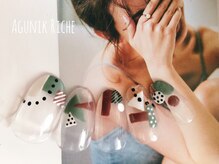 アグニークリッシェ(Agunik Riche)/【幾何学模様ネイル】