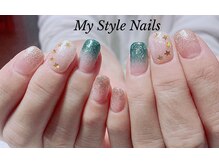 マイ スタイル ネイルズ(My Style Nails)/プレミアムラメグラデーション