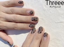 スリーネイルプラスアイラッシュ(Threee Nail+Eyelash)/シアードットデザイン