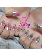 キティ 池袋店(kitty)/ちぐはぐネイル人気です♪