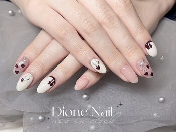 ディオーネ ネイルスタジオ(Dione)/ハート定額デザイン