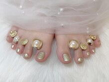 アンダンテ ネイル スタジオ トウキョウ(ANDANTE NAIL STUDIO TOKYO)/Footワンカラー