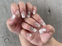 ロエン 北岡崎(ROEN)/マグネット×白フレンチ