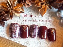 ネイルサロン フェリーチェ(felice)/【定額ネイル】￥7480