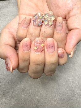 ラキネイル(LAKI Nail)/ガーリーネイル