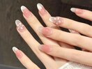 トレンド感ニュアンスネイル