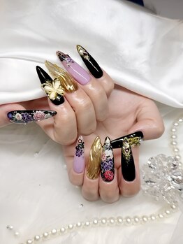 ビビ(ViVi)/成人式ネイル