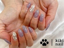 キキネイル 溝の口(kikinail)/埋め尽くし／ビジューネイル