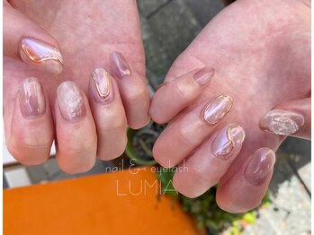 ネイル&アイラッシュ ルミア(Nail & Eyelash LUMIA)/ニュアンスネイル